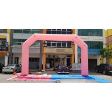 30ft New Pink Hexogon Inflatable Arch for sale